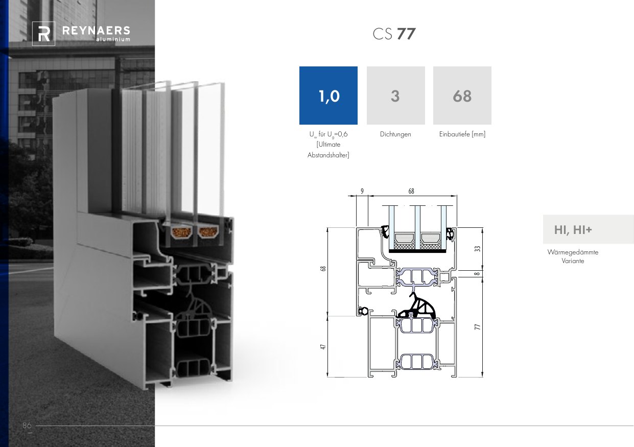 ConceptSystem 77 – Abbildung aus dem Produktkatalog