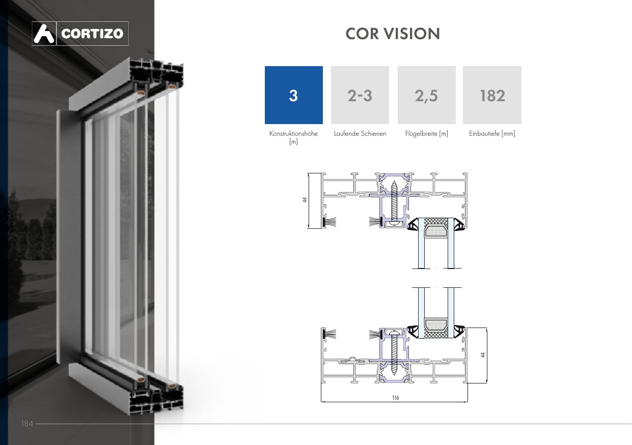 Cor Vision – Abbildung aus dem Produktkatalog