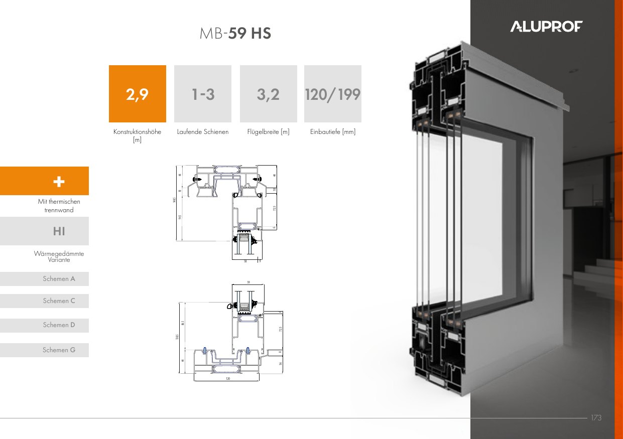 MB-59 HS – Abbildung aus dem Produktkatalog