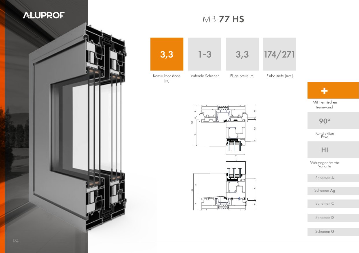 MB-77 HS – Abbildung aus dem Produktkatalog