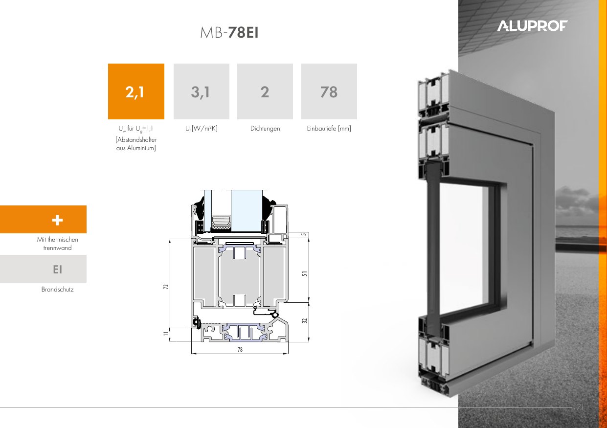 MB-78EI – Abbildung aus dem Produktkatalog