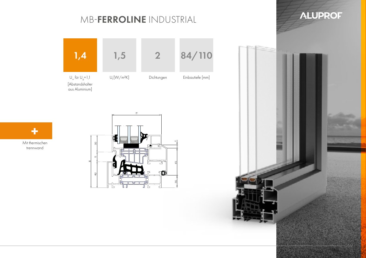 MB-Ferroline Industrial – Abbildung aus dem Produktkatalog
