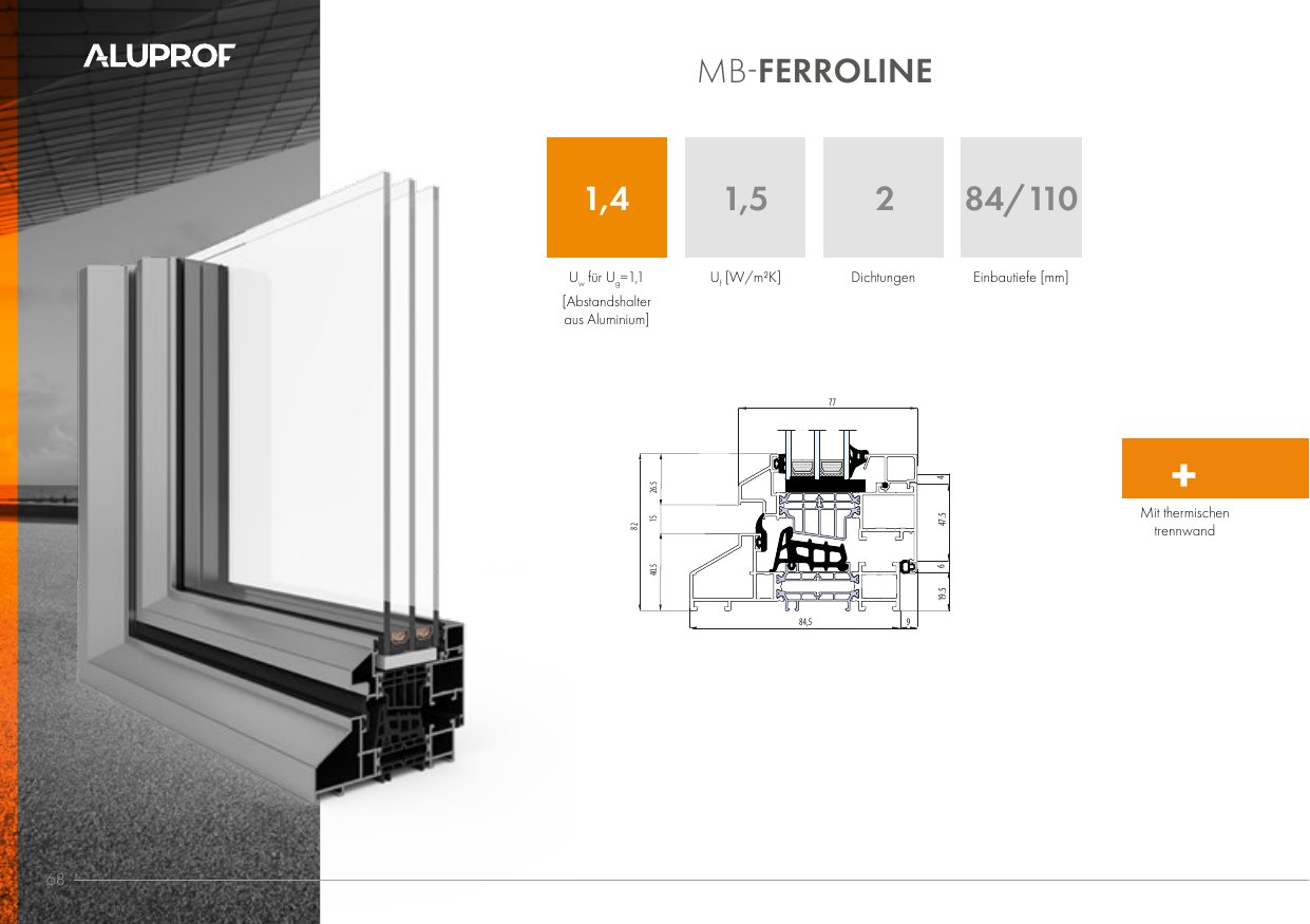 MB-Ferroline – Abbildung aus dem Produktkatalog
