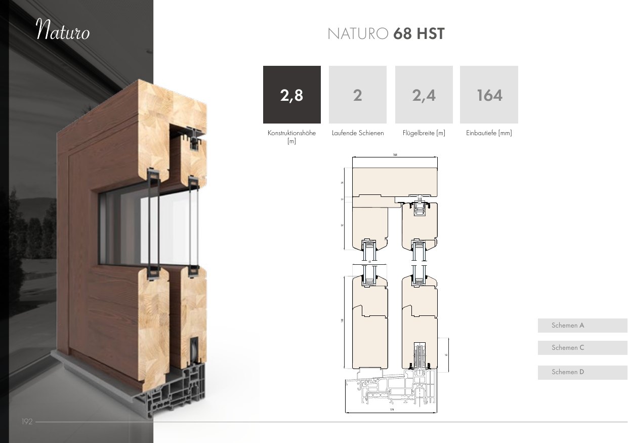 Naturo 68 HST – Abbildung aus dem Produktkatalog